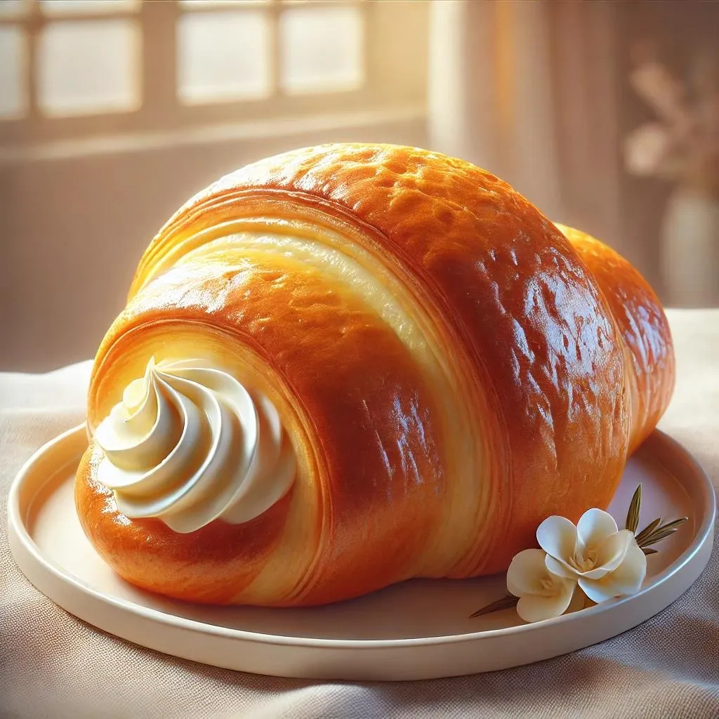 Vanilyalı Kremalı Kruvasan