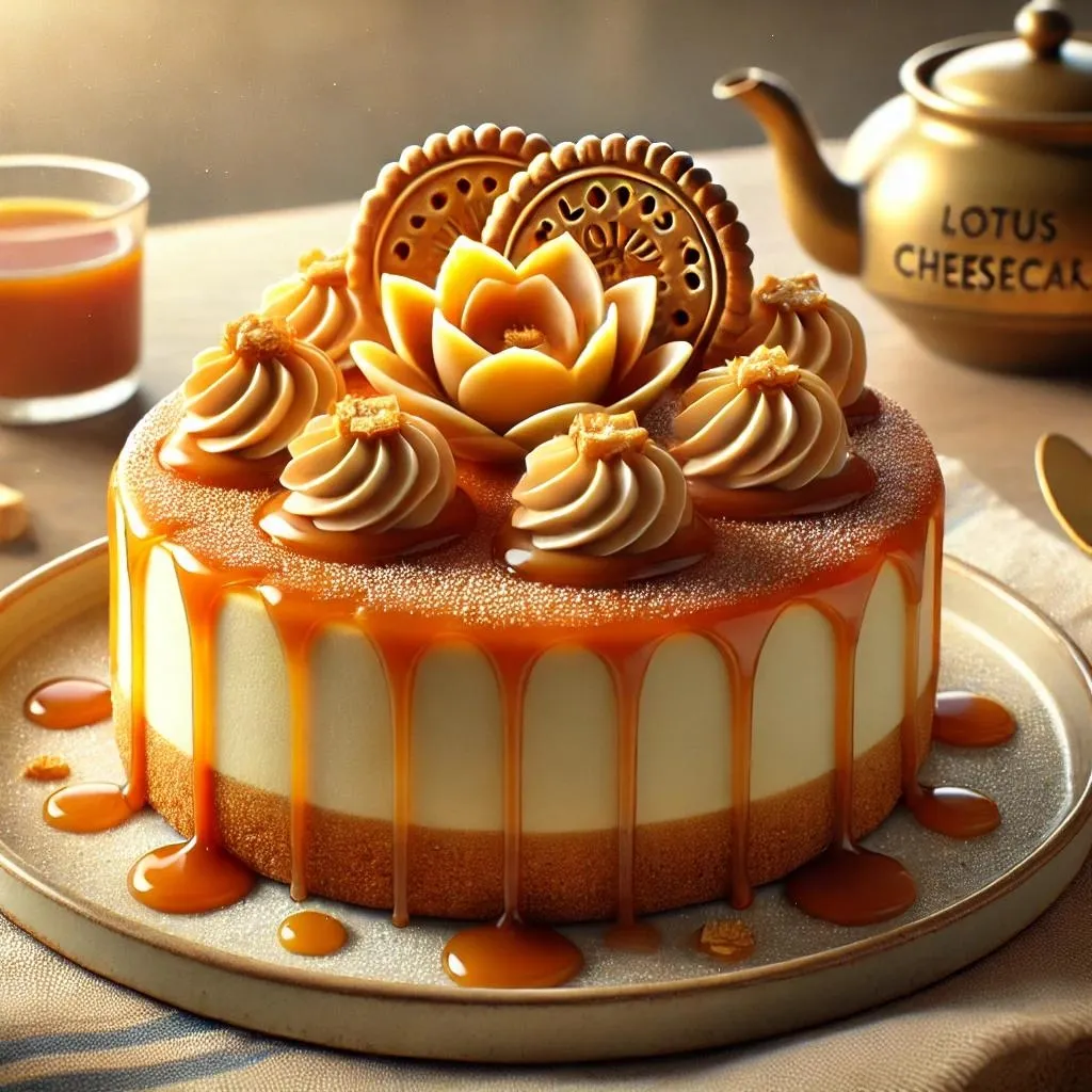 Lotus Karamel Cheescake